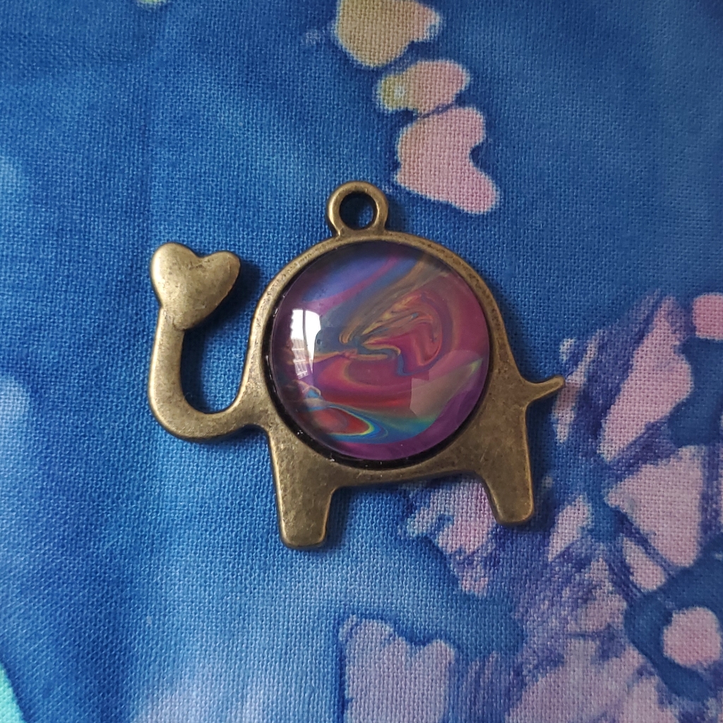 Handmade Love Elephant Pendant Necklace